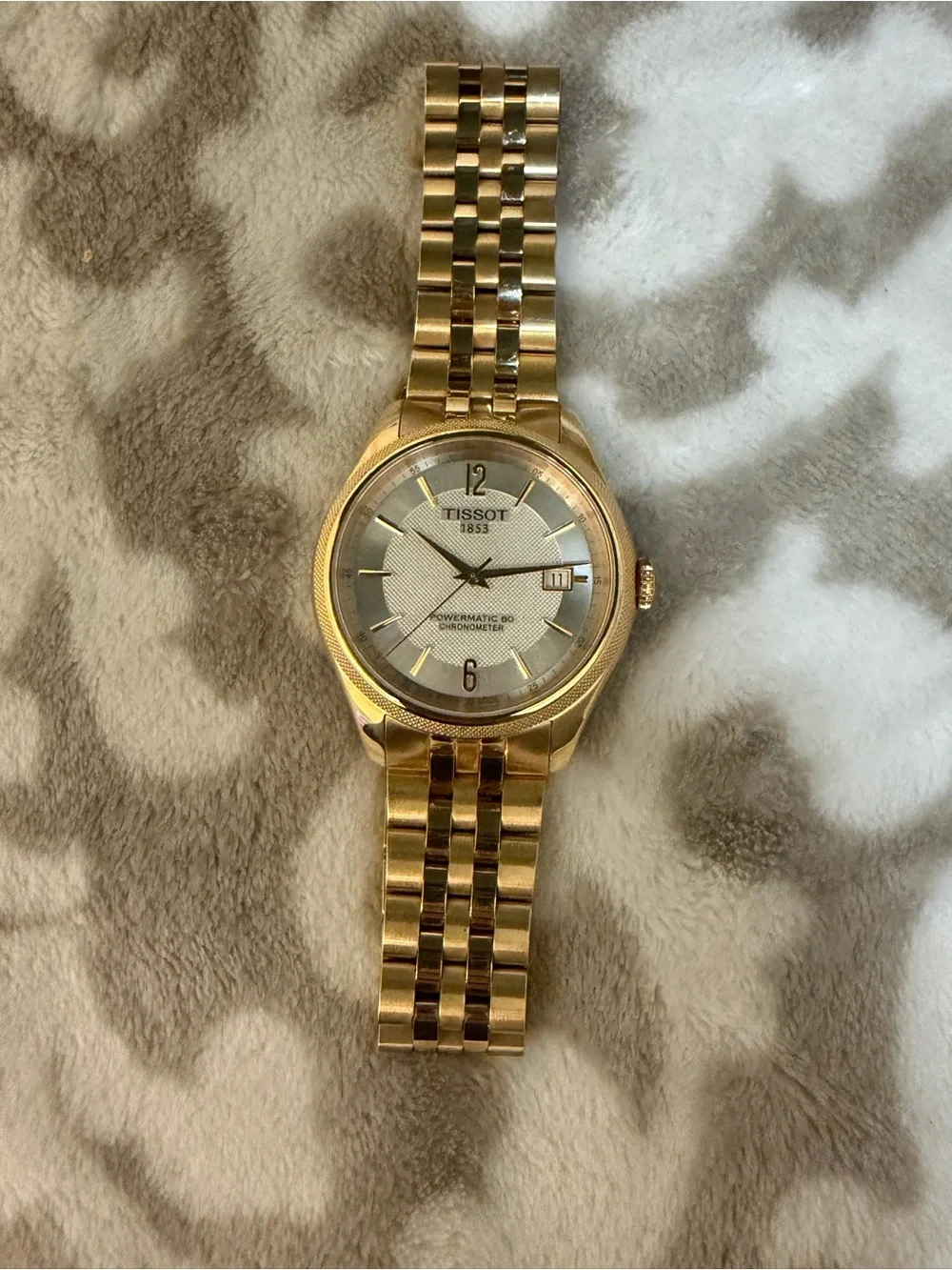 Tissot Ballade Powermatic 80 COSC Men's Watch Rose Gold Automatic T1084083303700